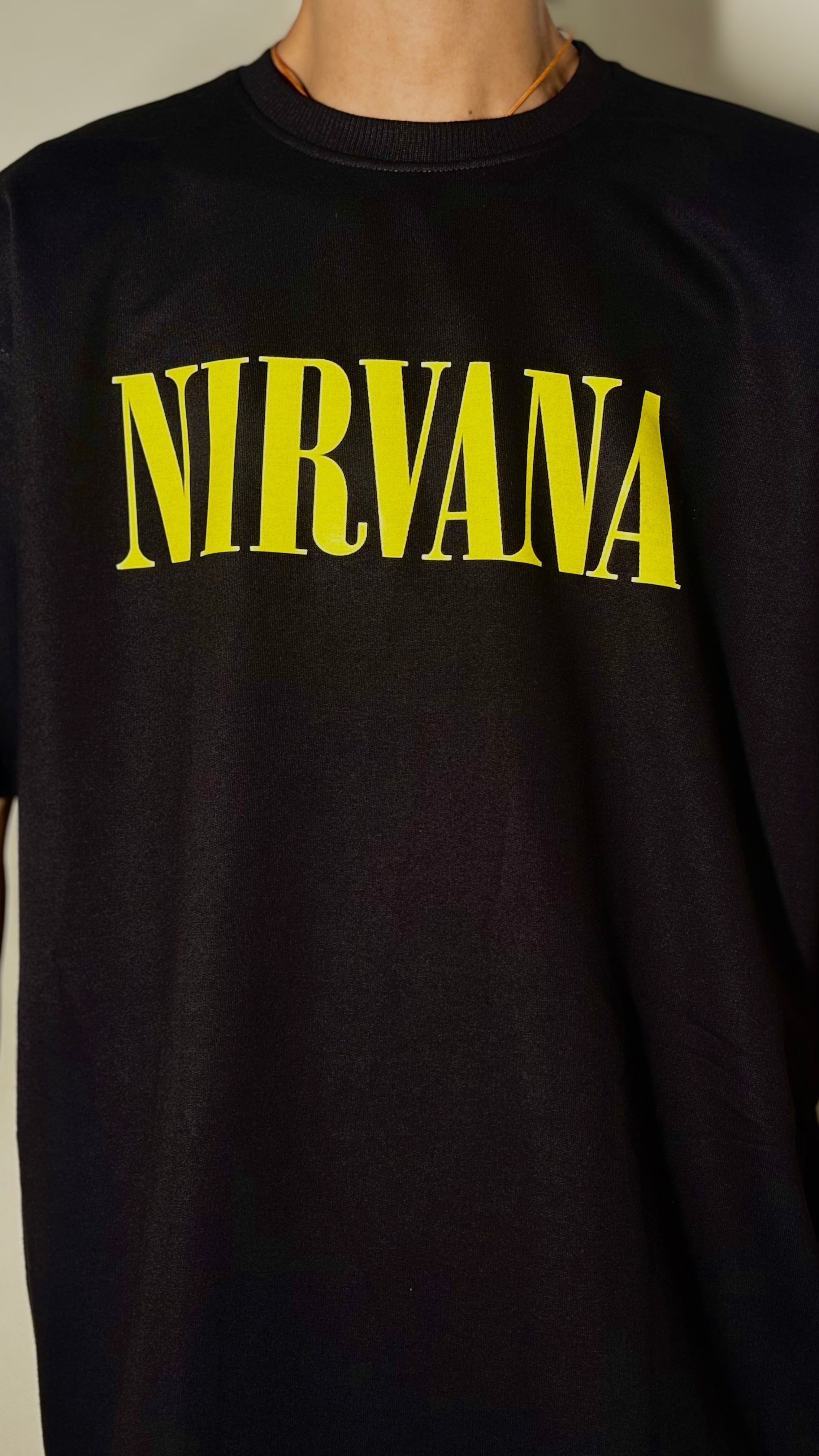 Nirvana trendy oversize graphic t-shirt