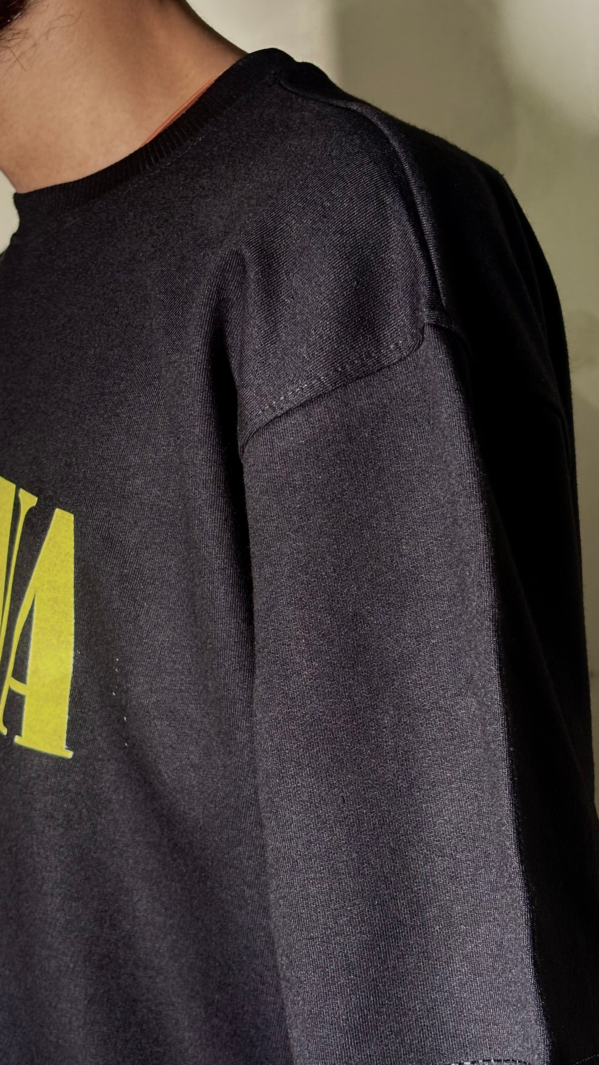 Nirvana trendy oversize graphic t-shirt