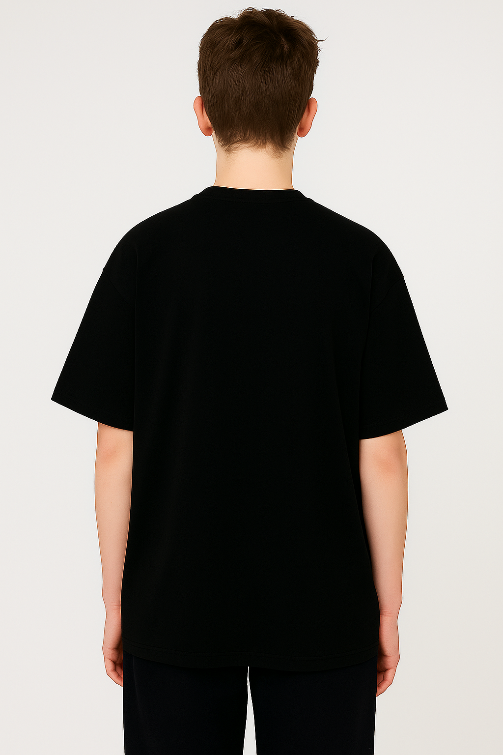 Grunge face printed graphic t shirt