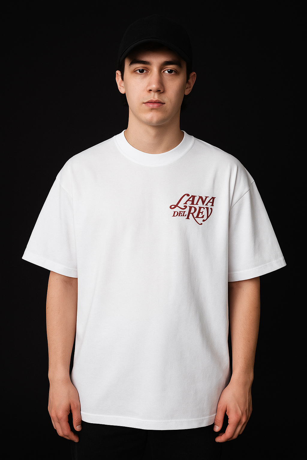 Lana del ray trendy oversized graphics t shirt