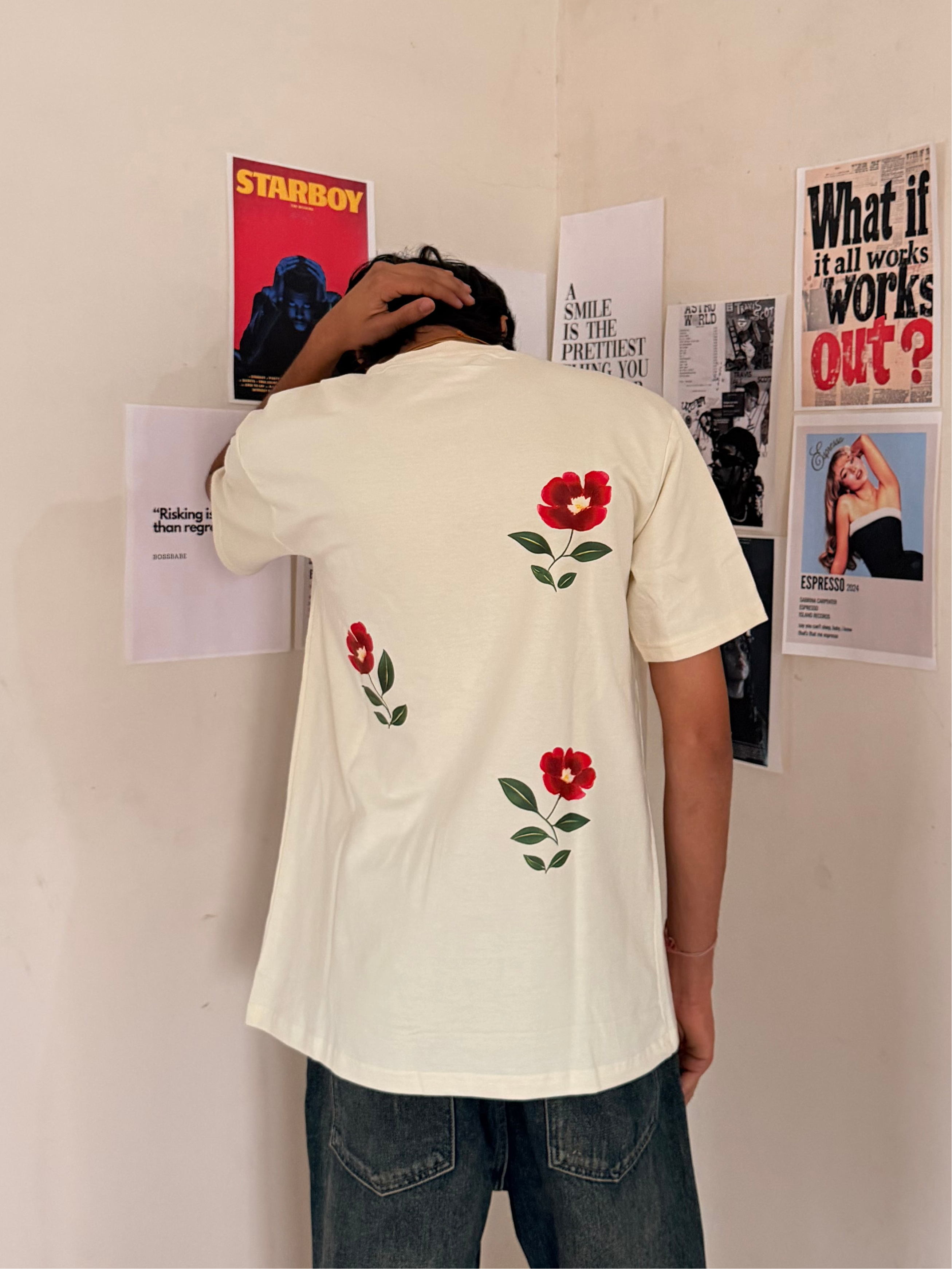 CO SETRA Floral Oversized T-Shirt