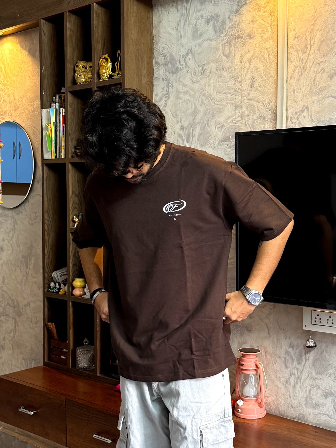 Urban Streetstyle Back-Print Oversize t-shirt